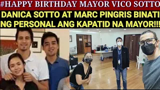 DANICA AT MARC PINUNTAHAN SI MAYOR VICO PARA BATIIN NG PERSONAL SA KAARAWAN NITO!!!