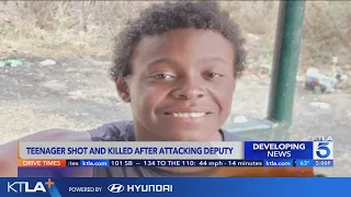 Teen shot, killed after charging at deputies in Southern California