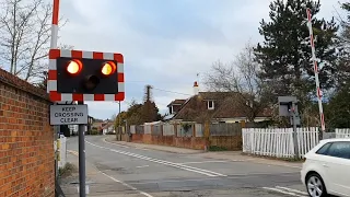 Fast Alarm at Cookham Level Crossing, Berkshire