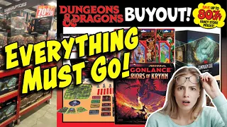 Dungeons & Dragons Hits the Discount Bin! How Does Hasbro Make Money This Way? We Explain!