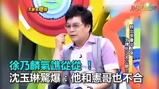 徐乃麟氣譙從從 ！沈玉琳驚爆：他和憲哥也不合｜三立新聞網SETN.com