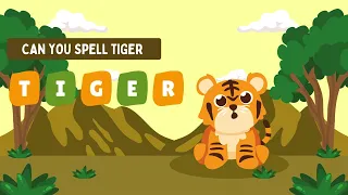 Spelling Fun with Animal Names!