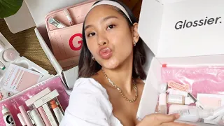 full face glossier haul + unboxing, first impression and review