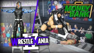 MONEY IN THE BANK ACTION FIGURE LADDER MATCH | NLW WrestleMania 4 PPV (1/8) (WWE Stop Motion)