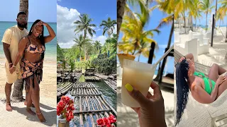 JAMAICA BAECATION | Bamboo Rafting, Catamaran Cruise, Neon Party, Couple’s Massage | ShaniceAlisha .