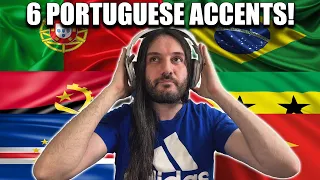 6 types of Portuguese accents MIND BLOWN!