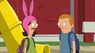 Bob's Burgers - | Louise kisses Regular Sized Rudy |