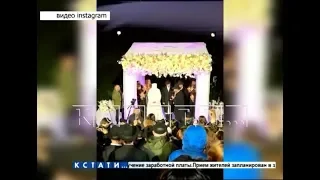Главный раввин России провел свадебную церемонию на футбольном стадионе «Нижний Новгород»