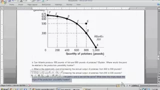 Production Possibility Frontier (PPF) - Intro to Microeconomics
