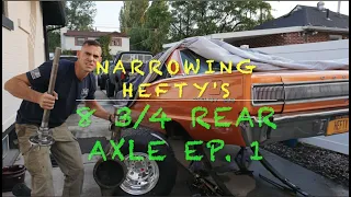 How to Narrow a Mopar 8 3/4 Rear Axle: 1967 Coronet "Hefty" Ep. 1