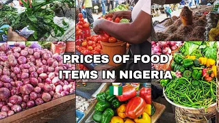 Market Vlog| Current Prices Of Food Items In Nigeria In December 2023