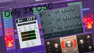 HOW TO MAKE FUTURE HOUSE OUT OF NOTHING! Using only 3X OSC! FREE FLP