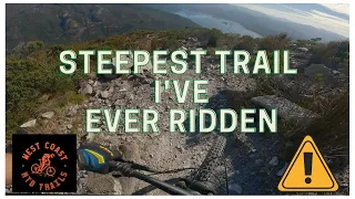 North Owen Descent - West Coast MTB Trails (Mt Owen, Queenstown, Tasmania)