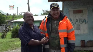 Fijian Prime Minister visits Naqali village in Naitasiri after TC Ana