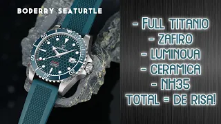 Boderry SeaTurtle Titanium - RENOVADO Y MEJORADO!