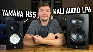 Which Studio Monitors Should You Buy?? || Yamaha HS5 VS Kali Audio LP6 (Studio Monitor Comparison)