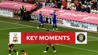 Bradford City v Harrogate Town | Key Moments | First Round | Emirates FA Cup 2022-23