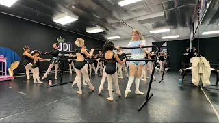Ballet class beginners ( JDI Dance company, CA )