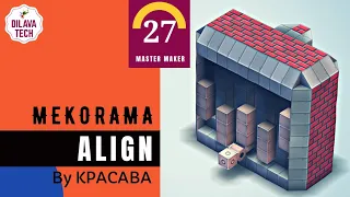 Mekorama - Align by KPACABA, Master Makers Level 27, Walkthrough, Dilava Tech