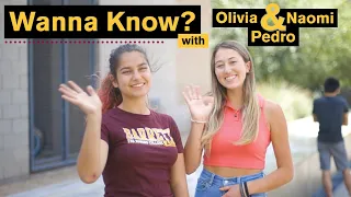 Wanna Know w/ Pedro, Olivia & Naomi: How do your relax during finals week?