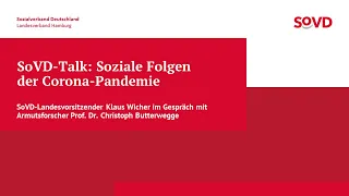 SoVD-Talk: Soziale Folgen der Corona-Pandemie