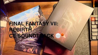 FFVII: Rebirth CE soundtrack unboxing