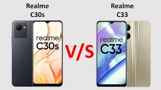 Realme C30s vs Realme C33