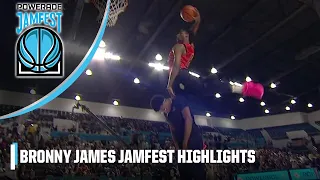 Bronny James' highlights from the 2023 Powerade JamFest 🎥👀