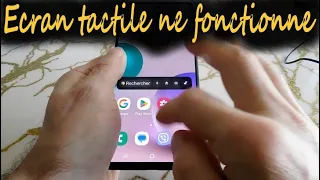 'Ecran tactile samsung ne fonctionne (que faire - 2 façons)