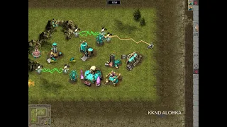 KKND 2 Krossfire 1vs7 (Xtreme) (Evolved) Rus: 15000 Map: Land of Dawn by Kragi Mizu