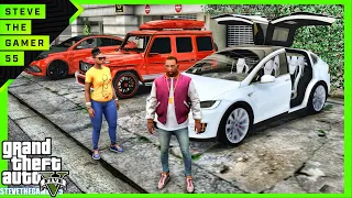 GTA 5 mods CJ| Tesla Autopilot| GTA 5 PC Real Life Mods| 4K