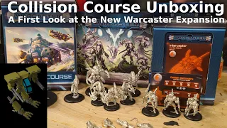 Warcaster: Collision Course Unboxing - First look at the Empyreans!
