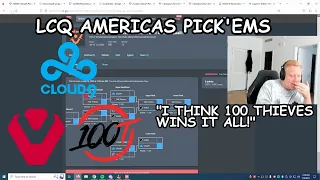 NRG Ardiis gives his *CONTROVERSIAL* LCQ Americas Pick'ems