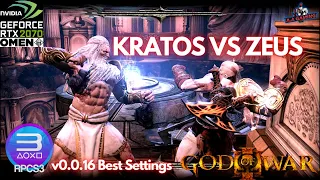 God Of War 3 Zeus Boss Fight RPCS3 Performance || God Of War 3 RPCS3 v0.0.16 Best Performance