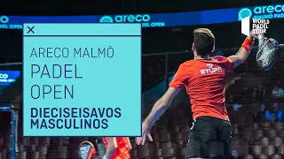 Resumen (mañana) Dieciseisavos de Final masculinos del Areco Malmo Padel Open