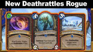 0 Mana Draw 5? New Deathrattle Rogue Deck Rocks! Voyage to the Sunken City | Hearthstone