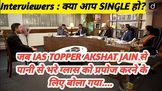 AIR-2 AKSHAT JAIN INTERVIEW | WHEN AKSHAT JAIN ASKED FOR PROPOSING GLASS WATER || UPSC KI VINES ||