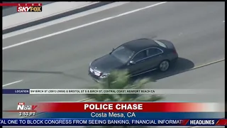FULL COVERAGE: Police Chase Leads to Standoff in Newport Beach, CA