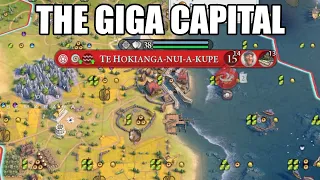 My GIGA Capital has HUGE population! - Civ 6 Maori Urban Complexity #3