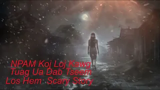 NPAM koj Loj Kawg Tuag Ua DAB Tseem Los Hem  Scary Story