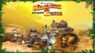 Мадагаскар 2 Escape From Africa прохождение - Серия 1