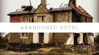 ABANDONED HOTEL    AFTER HUGE FIRE!