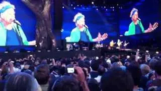 The Rolling Stones - You Got the Silver - 13 July 2013 - Hyde Park - Keith Richards and Ronnie Wood