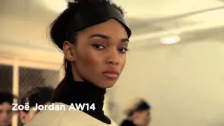 Zoë Jordan London Fashion Week show: Zoë Jordan AW14 Collection