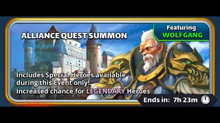 58x Clash of Knights Summons - Chasing Awesome 5-stars