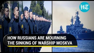 How Putin's men mourned Moskva and why warship's destruction has hit morale of Russian troops