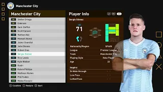 Manchester City 2023/2024 Full Facepack PES 2021-SPFL2023