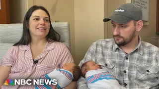 Alabama mother with double uterus gives birth to twins