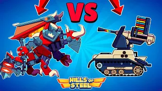 TANK IMMORTAL VS TANK FLAK! Which Tank is the Best? Hills of Steel