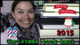 Vlogmas Day 25 || Christmas Book Haul 2015